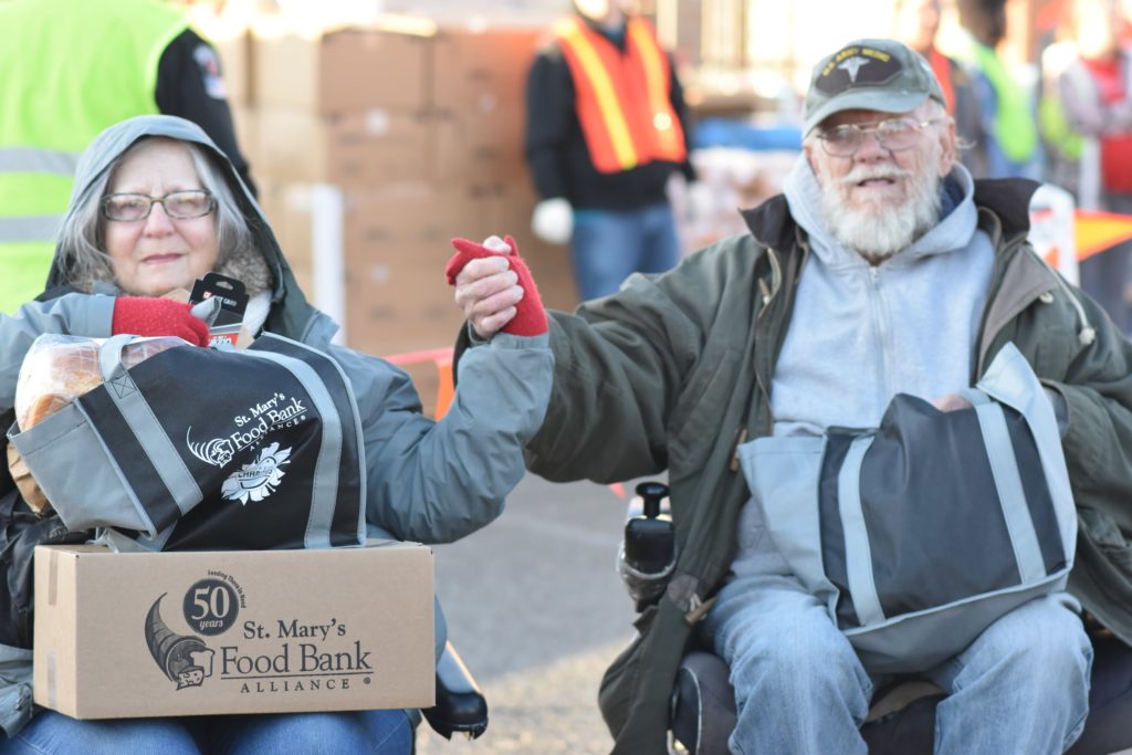 Enterprise Networks Solutions helps provide meals to the less fortunate in Arizona through St. Mary's Food Bank.